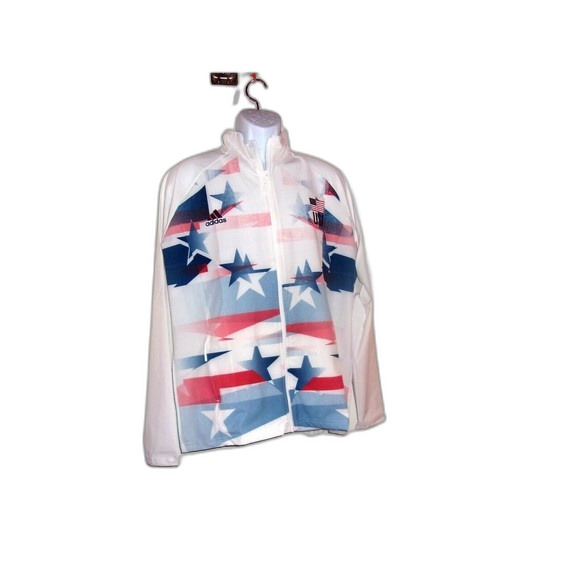 adidas Women’s USA Volleyball National Team Warm Up Jacket FU0102 Size X… - Picture 1 of 12